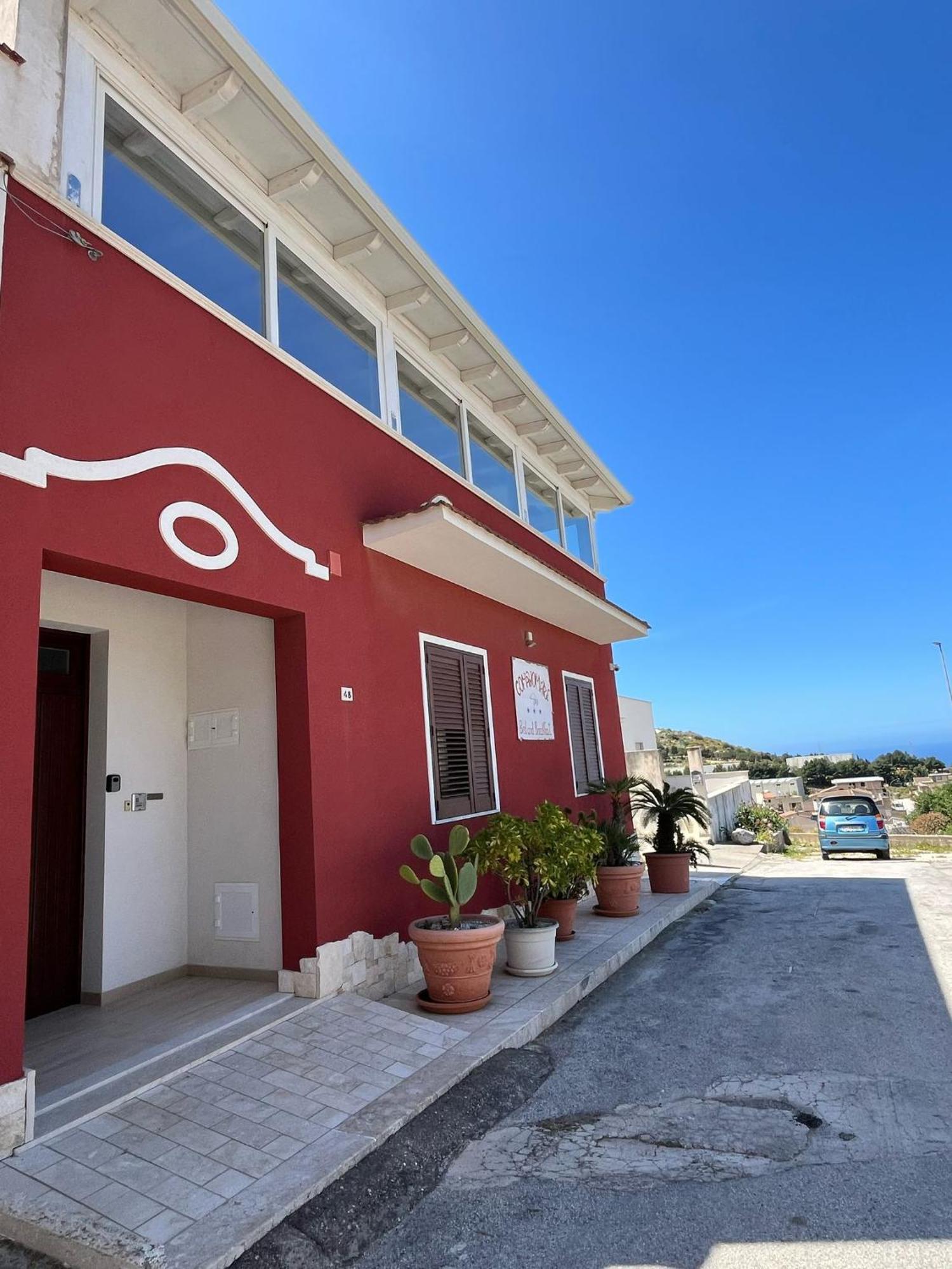 Bed and Breakfast Cofanomare Custonaci Exterior foto